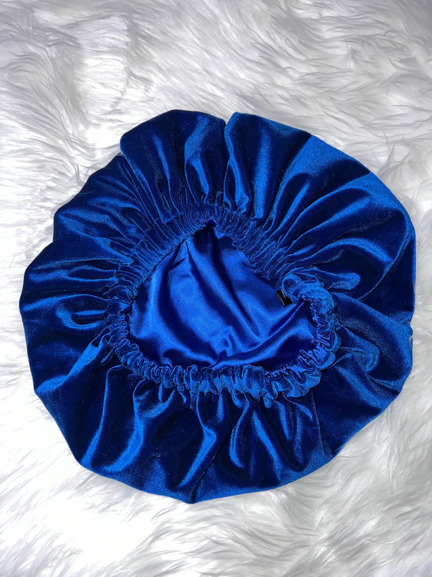 Blue Velvet Bonnet