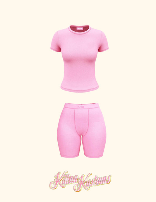 Bubble Gum Loungewear Set